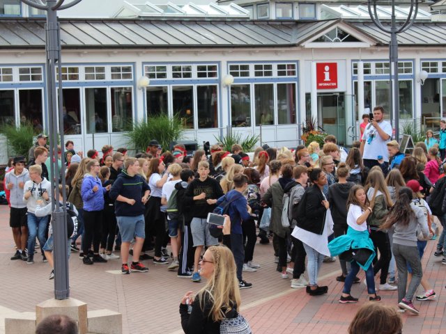 Bilder 23.07.2017 Flashmob