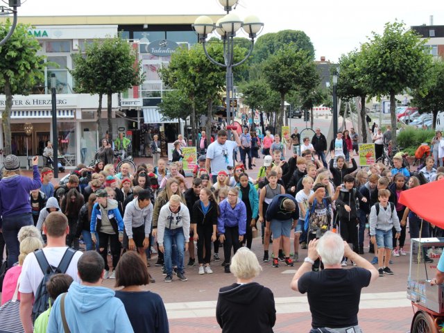 Bilder 23.07.2017 Flashmob