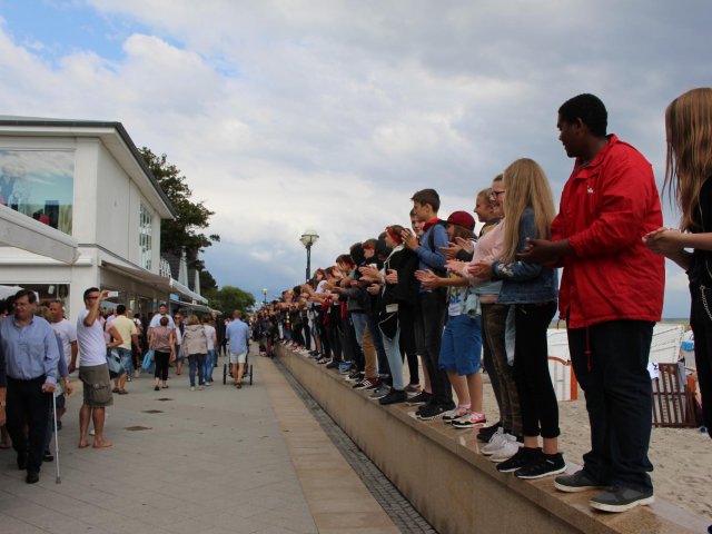 Bilder 23.07.2017 Flashmob