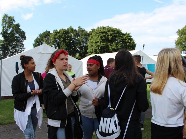 Bilder 23.07.2017 Flashmob