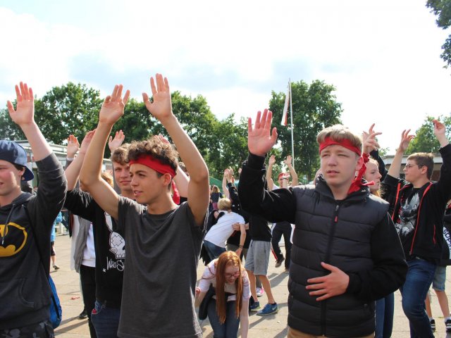 Bilder 23.07.2017 Flashmob