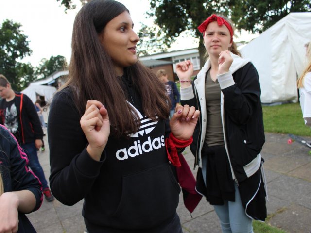 Bilder 23.07.2017 Flashmob